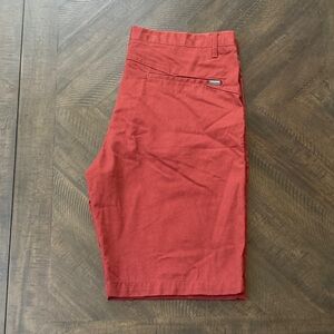 Men’s dark red Volcom Shorts
